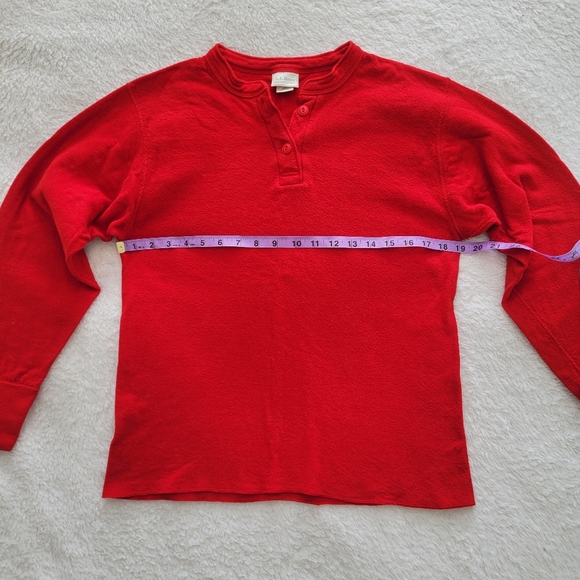 L.L.Bean vintage River Drivers Shirt two layer wool blend sweater - Picture 6 of 12